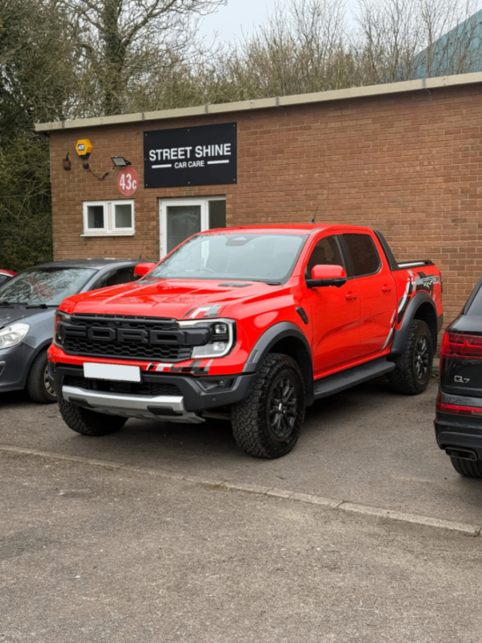 Ford Ranger Raptor detailing Pembrokeshire