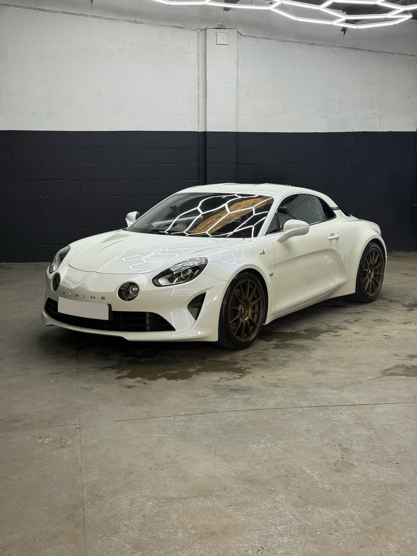 Alpine A110 ceramic coating in Pembrokeshire